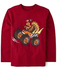 Boys Turkey Truck Graphic Tee