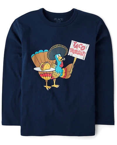 T-shirt graphique Turkey Taco pour garçon