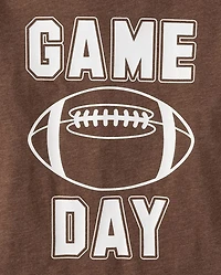 Boys Football Game Day Graphic Tee