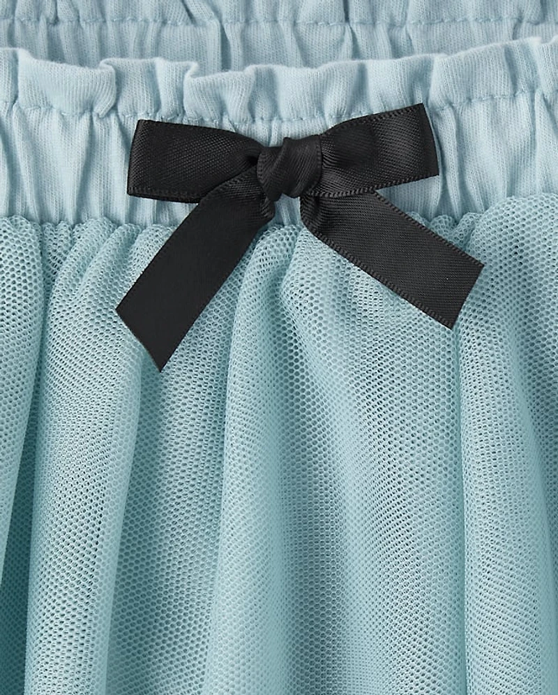 Toddler Girls Mesh Tutu Skirt