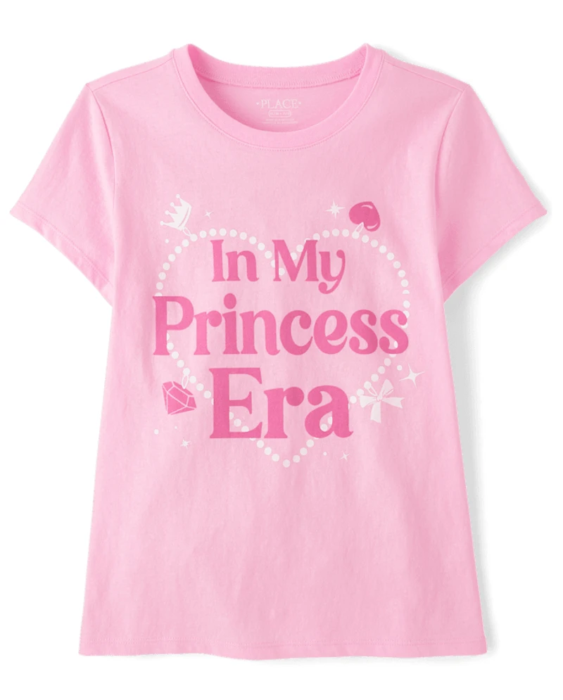 T-shirt graphique Princess Era pour filles