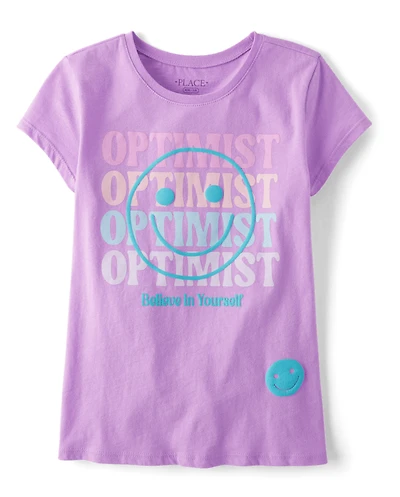 Girls Optimist Graphic Tee