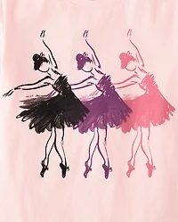 Girls Ballet Dancers Graphic Tee