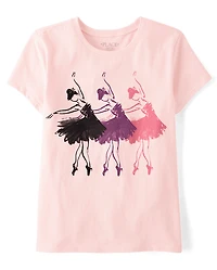 Girls Ballet Dancers Graphic Tee