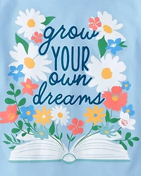 Girls Grow Your Dreams Graphic Tee