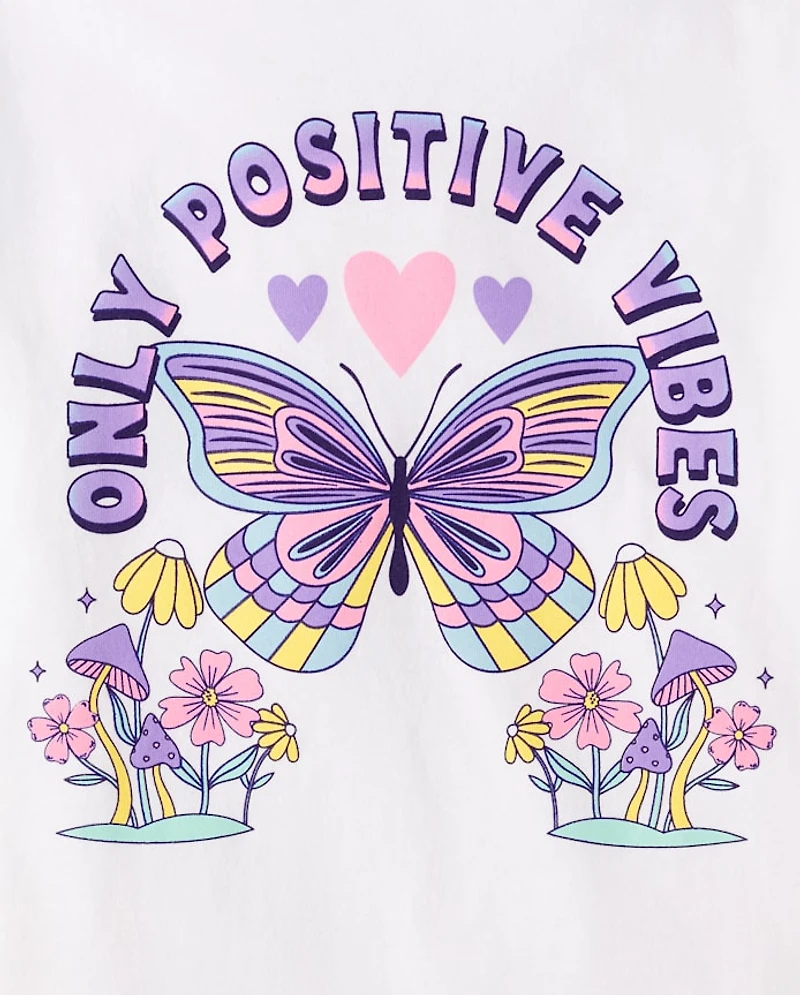 Girls Trend Graphic Tee 4-Pack