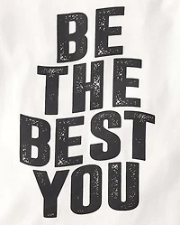 Girls Be The Best You Graphic Baby Tee