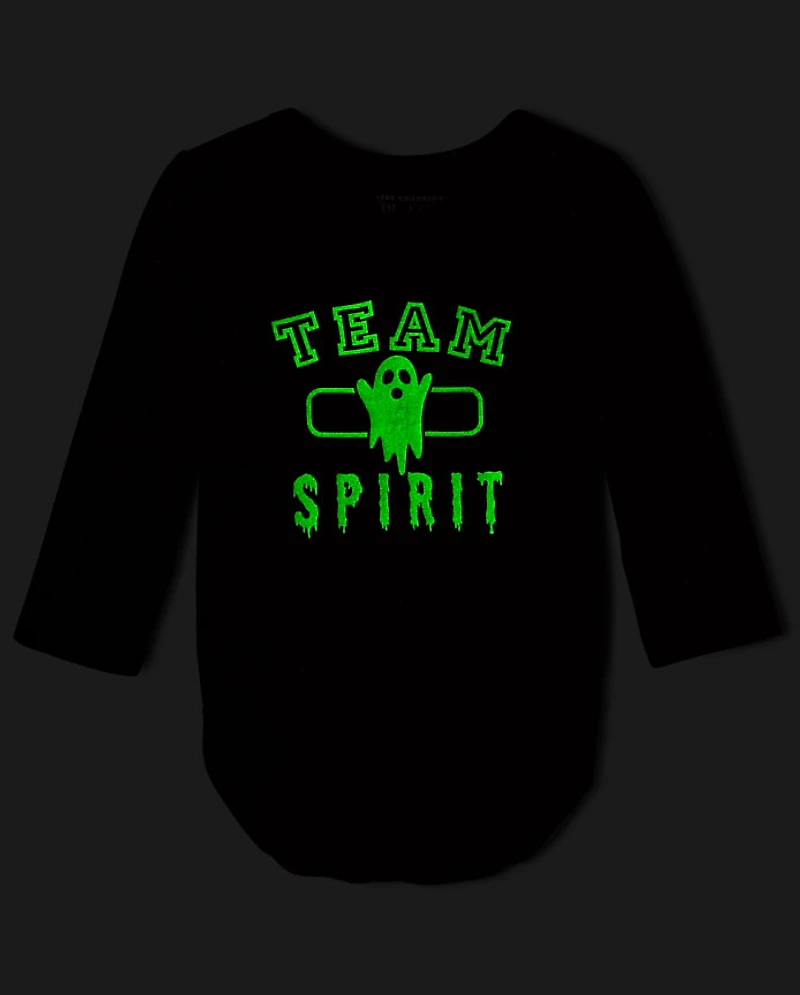 Baby Matching Family Glow Team Spirit Graphic Bodysuit