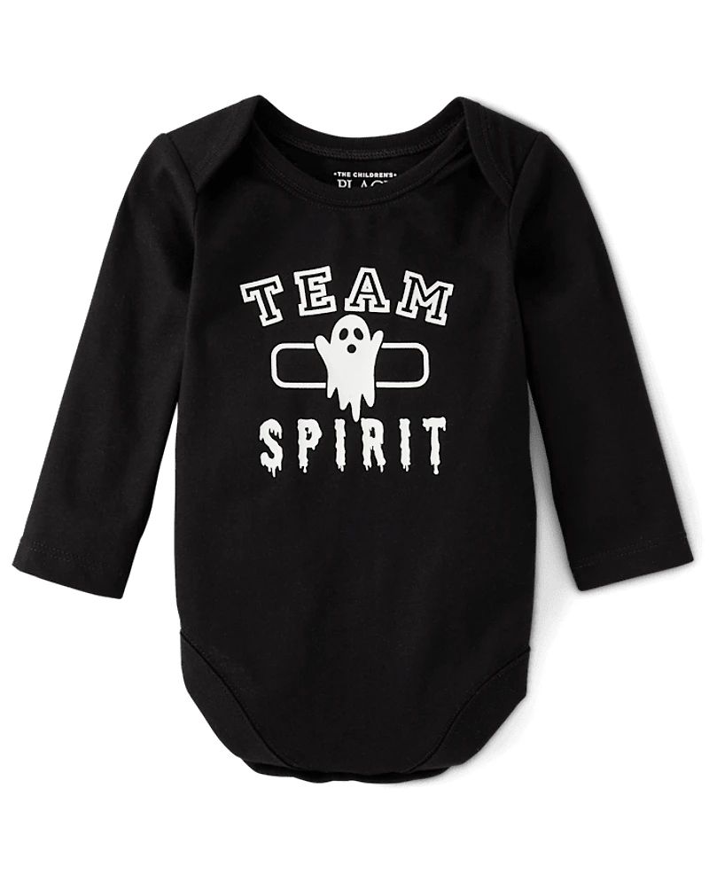 Baby Matching Family Glow Team Spirit Graphic Bodysuit