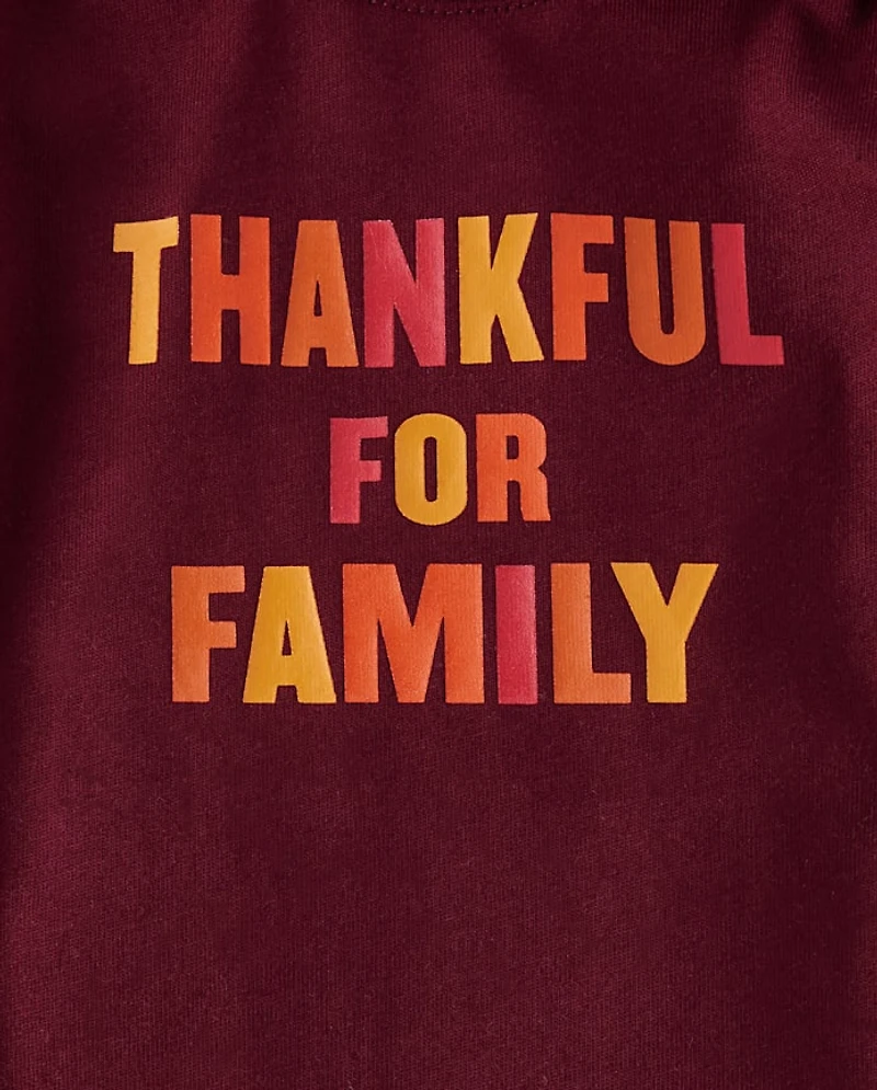 Baby Matching Family Thankful Graphic Bodysuit