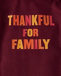 Baby Matching Family Thankful Graphic Bodysuit