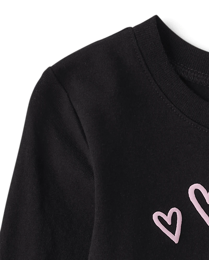 Baby And Toddler Girls Tutu Graphic Tee