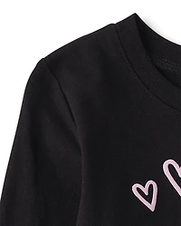 Baby And Toddler Girls Tutu Graphic Tee