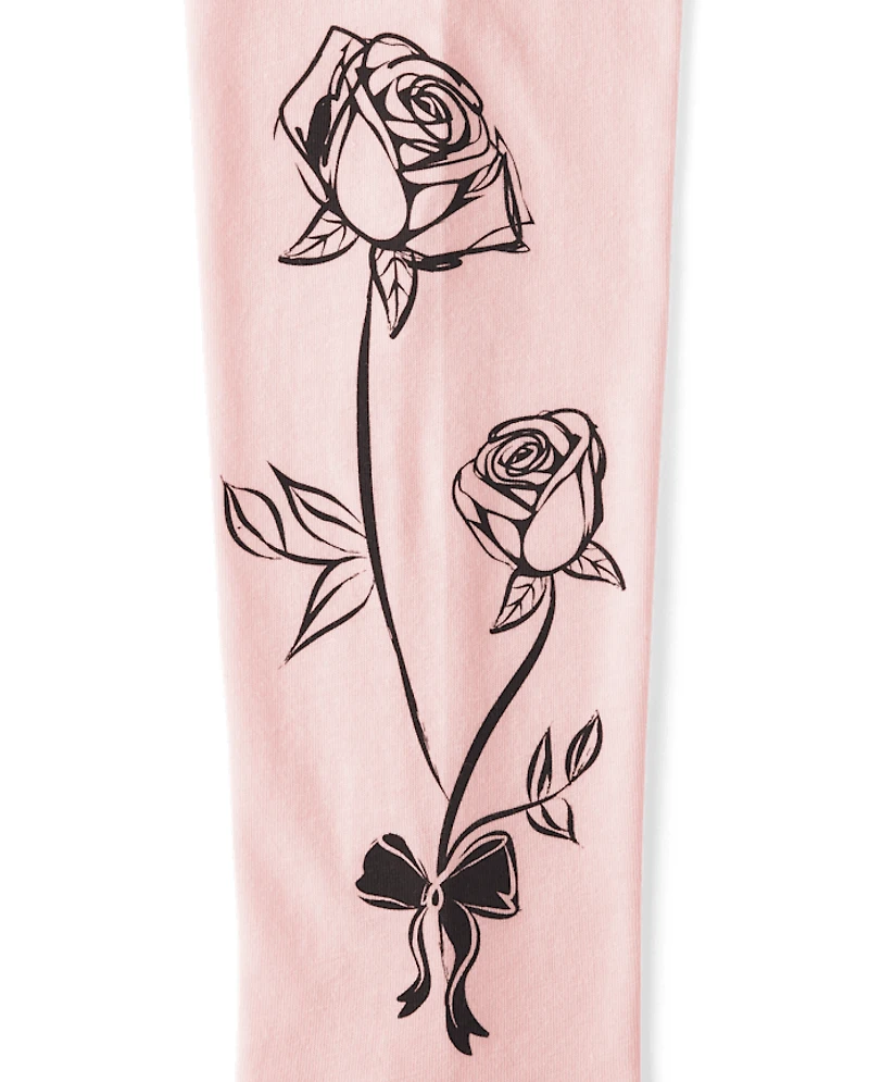 T-shirt graphique parfumé pour filles