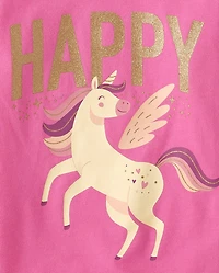 Baby And Toddler Girls Floral Graphic Tee 5-Pack