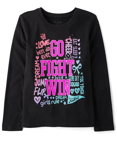 Girls Go Fight Win Graphic Tee