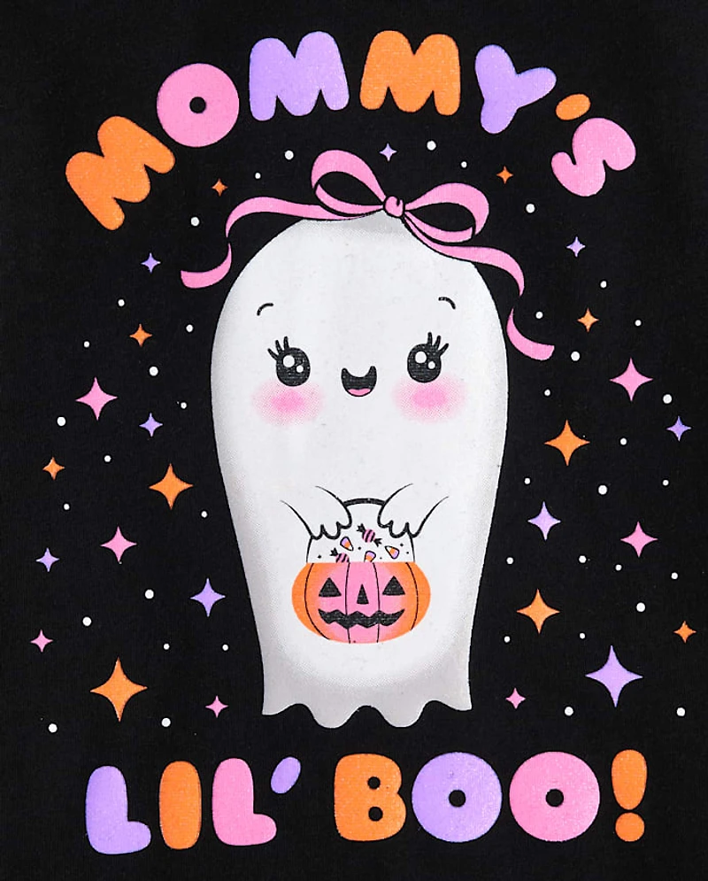 T-shirt graphique « Lil Boo » pour bébés et petites filles
