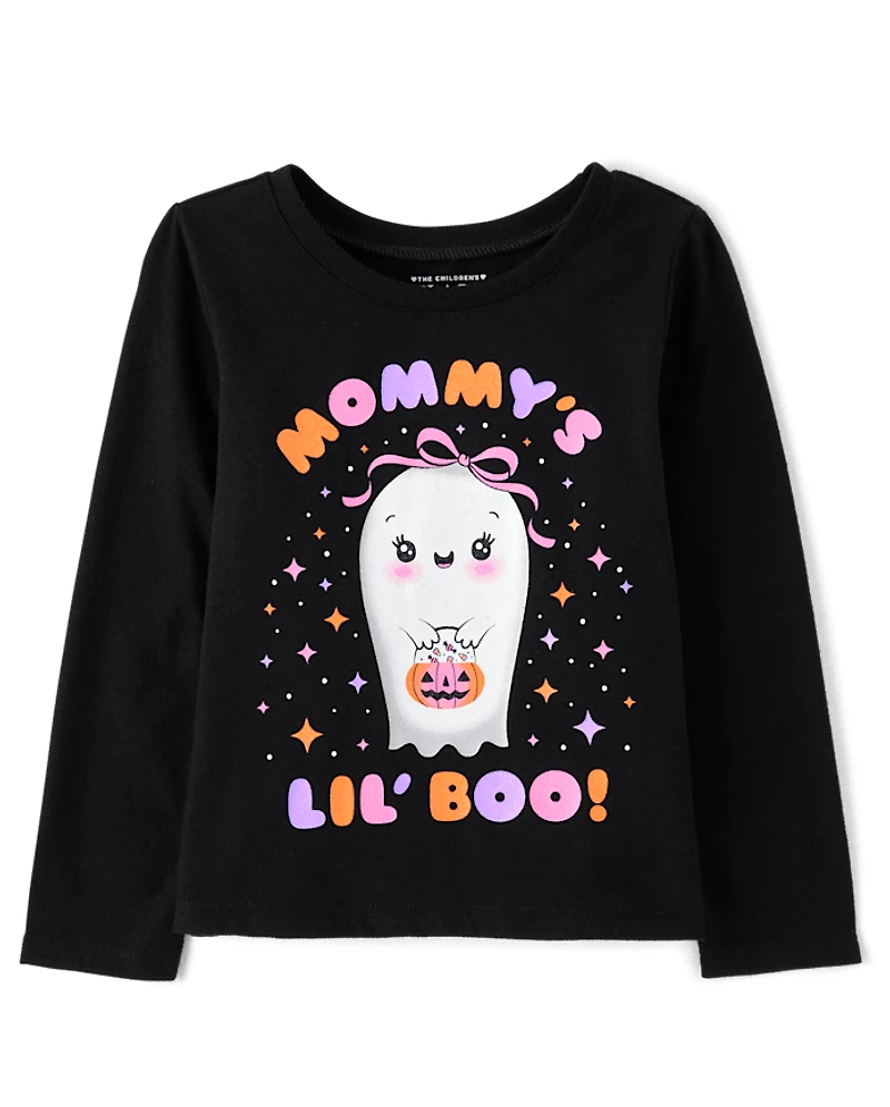 T-shirt graphique « Lil Boo » pour bébés et petites filles