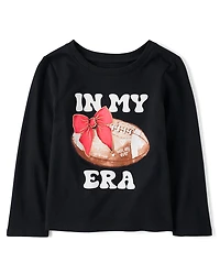 Baby And Toddler Girls My Football Era Graphic Tee