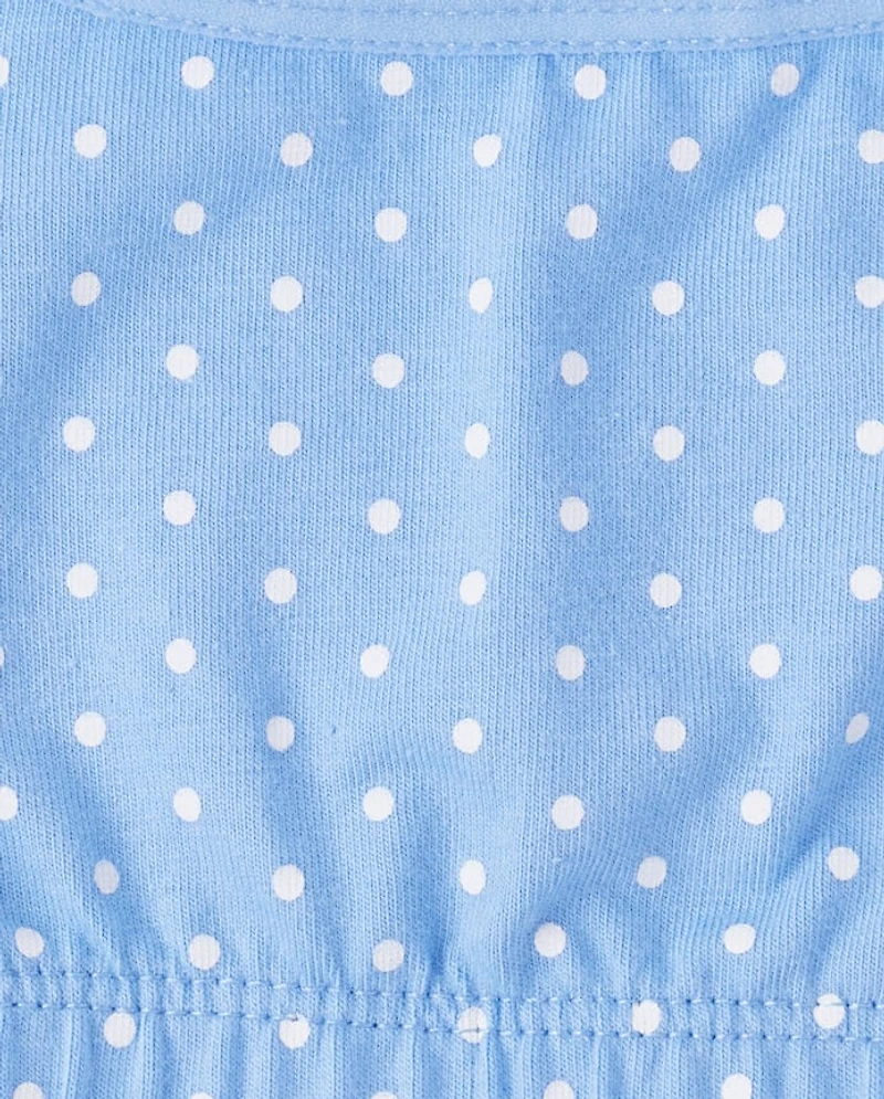 Lot de 5 brassières cœur pour filles