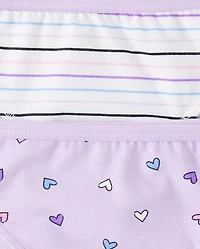 Girls Heart Bikini Underwear 7-Pack