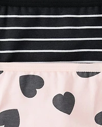 Girls Leopard Bikini Underwear 10-Pack