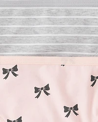 Girls Leopard Bikini Underwear 10-Pack