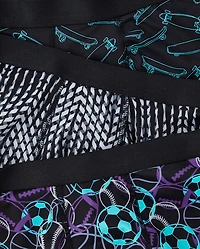 Lot de 5 boxers sport pour garçons