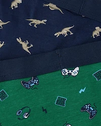 Boys Gamer Boxer Brief Underwear 5-Pack