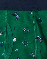 Lot de 5 boxers pour garçons gamers