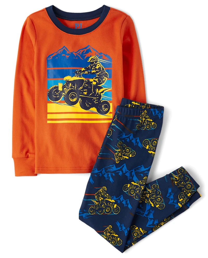 Boys ATV Snug Fit Cotton Pajamas