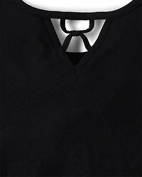 Girls Glitter Rhinestone Love Top