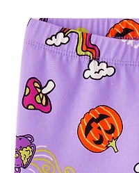 Girls Halloween Leggings