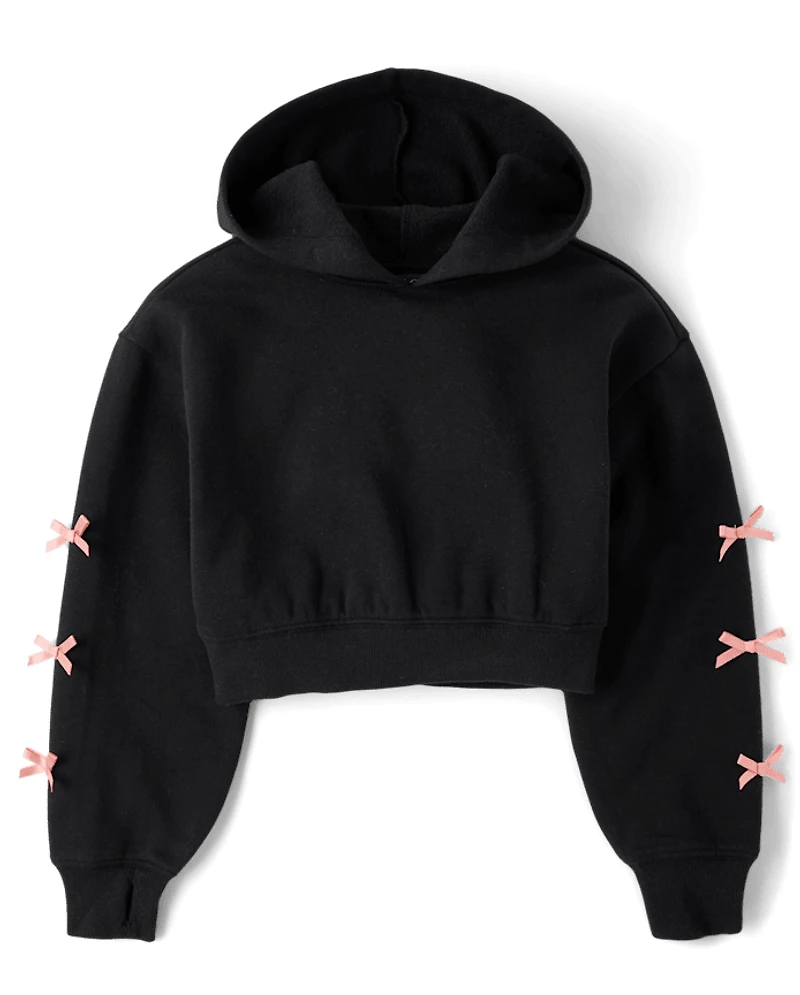 Girls Graphic Premium Fleece Hoodie