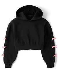 Girls Graphic Premium Fleece Hoodie