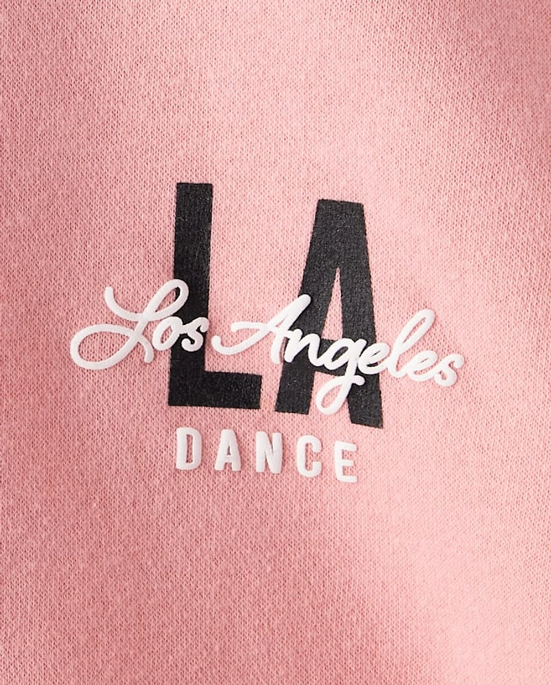 Girls Graphic Premium Fleece Hoodie