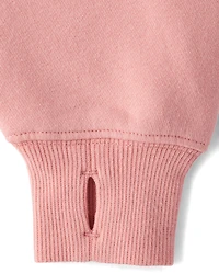 Girls Graphic Premium Fleece Hoodie