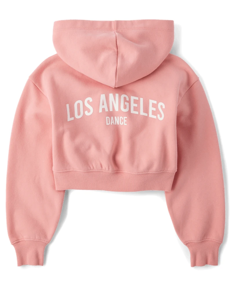 Girls Graphic Premium Fleece Hoodie