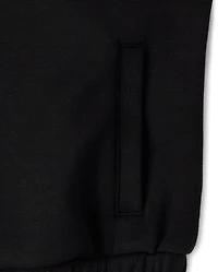 Girls Scuba Cropped Zip Up Jacket