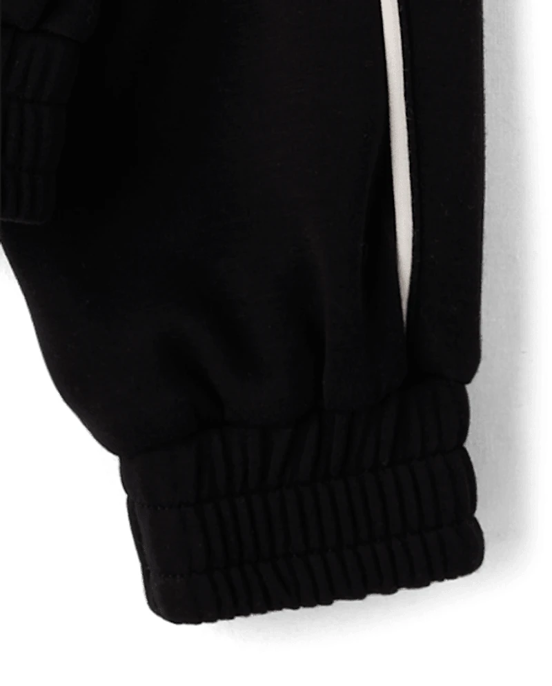 Girls Scuba Cropped Zip Up Jacket