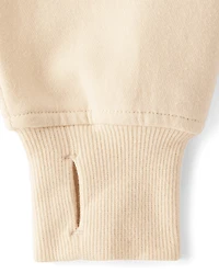 Girls Premium Fleece Quarter Zip Pullover