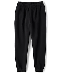 Girls Premium Fleece Relaxed Jogger Pants
