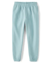 Girls Premium Fleece Relaxed Jogger Pants