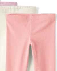 Toddler Girls Leggings 6-Pack