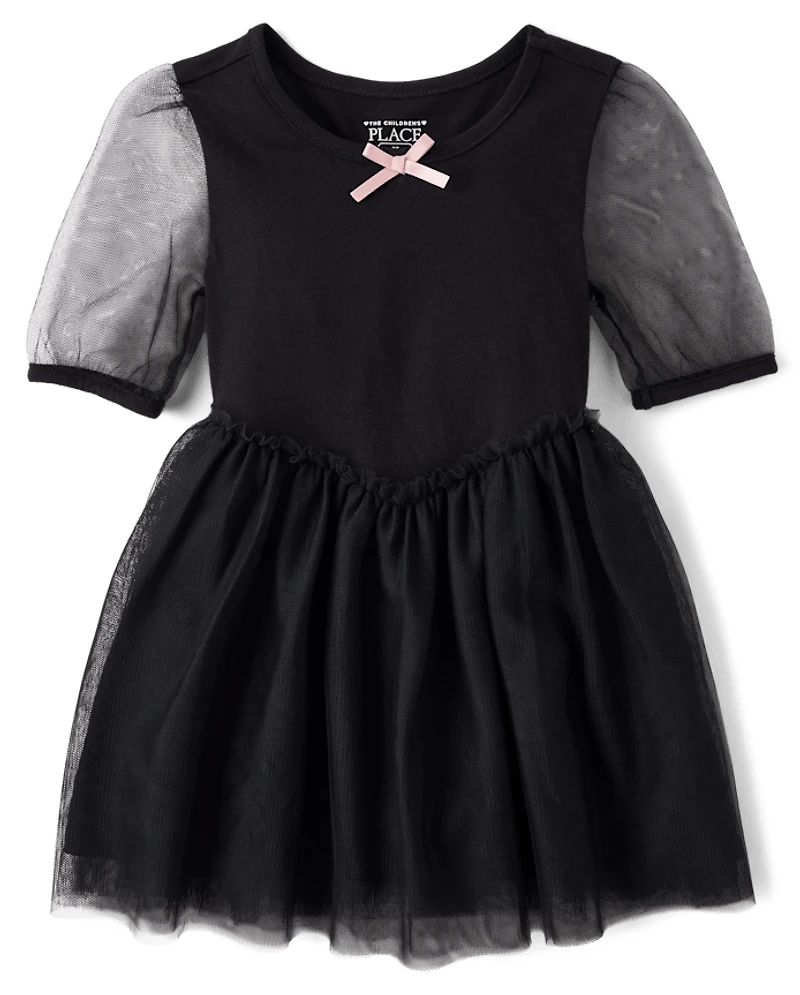 Baby And Toddler Girls V Waist Tutu Dress