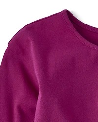 Lot de 3 hauts fleuris pour petites filles