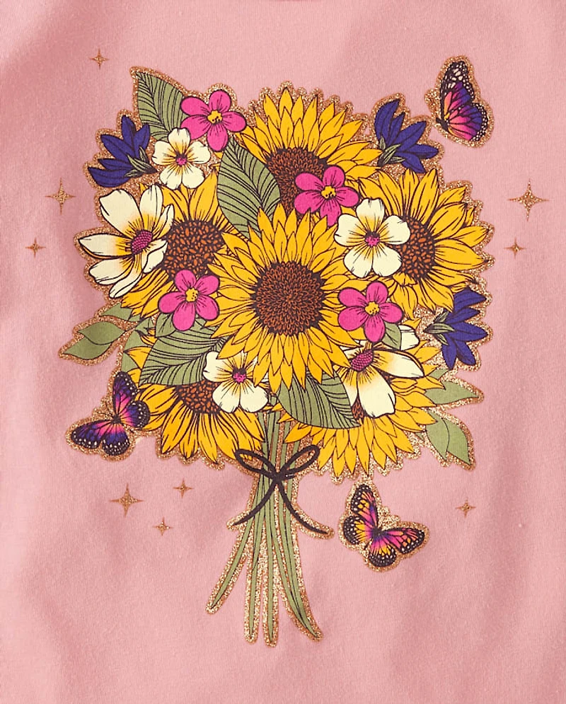 Toddler Girls Floral Top 3-Pack