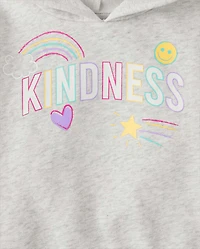 Toddler Girls Graphic Fleece 2-Piece Outfit Set