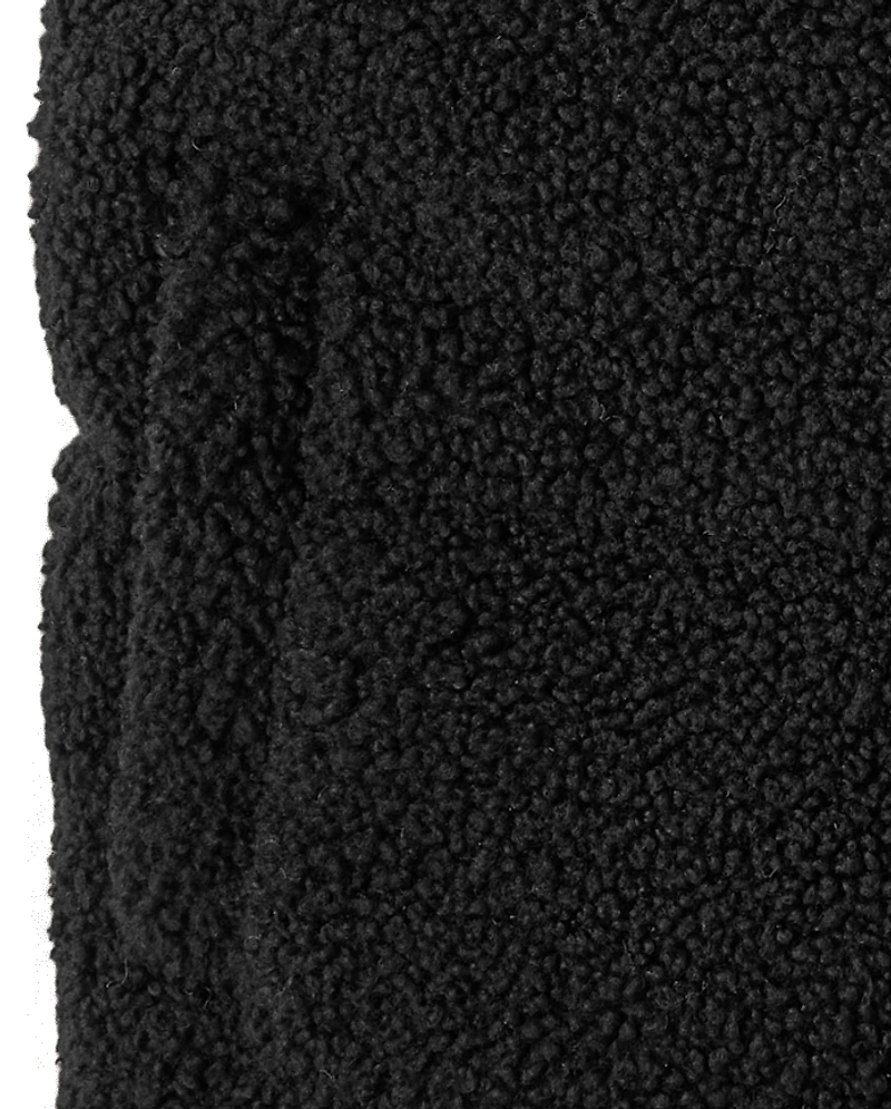 Girls Sherpa Puffer Vest