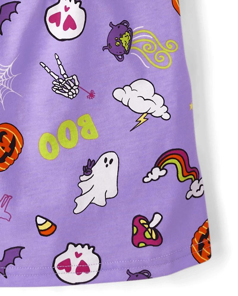 Girls Halloween Everyday Dress